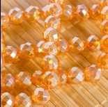 Zdjęcie - Kryształ górski kulki fasetowane topaz AB 10mm