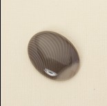 Zdjęcie - Krzemień pasiasty kaboszon owal 40x30 mm