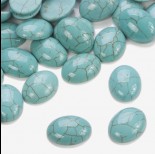 Zdjęcie - Howlit kaboszon owal turkusowy 20x15mm