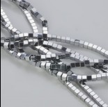 Zdjęcie - Hematyt kostka silver 3mm