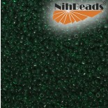 Zdjęcie - Koraliki NihBeads 12/0 Transparent Green Emerald