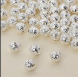 Zdjęcie - Koralik kulka w róże 8.5 mm