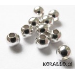 Zdjęcie - Srebrne kulki, próba Ag925 3mm