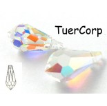 Zdjęcie - Swarovski tear drop 15mm crystal AB