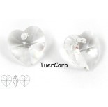 Zdjęcie - Swarovski heart 14mm crystal