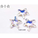 Zdjęcie - Swarovski starfish 16mm crystal AB