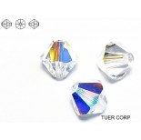 Zdjęcie - Swarovski bicone 6mm crystal AB