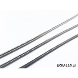 Zdjęcie - Srebrny łańcuch żmijka 0,9mm, Ag925