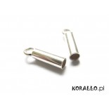 Zdjęcie - Srebrne końcówki do linek, próba Ag925 2mm