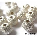 Zdjęcie - Kulki srebrne diamentowe 4mm, próba Ag925